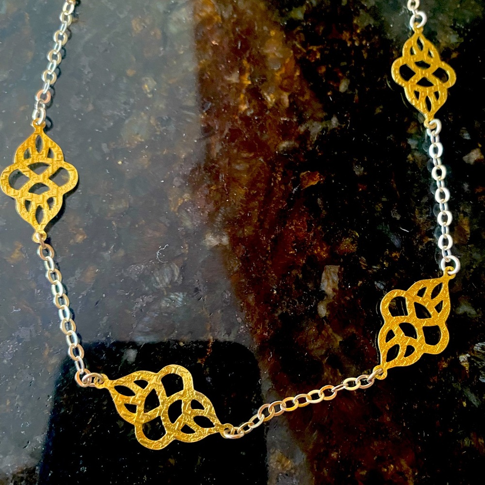 Necklace- 29” length. Lightweight